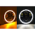 Par Farol Led Angel Eyes Vw Constellation Completo Com Suporte E chicotes - Imagem 5