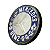 Emblema Auto Adesivo Mb Redondo Capô 1113 A 2213 Café - Imagem 2