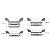 Emblema Super Grade Scania Ntg P/G/R/S - cinza fosco - Imagem 5