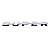 Emblema Super Grade Scania Ntg P/G/R/S - cromodo - Imagem 1