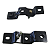 Kit Suporte/Travas Defletor Ar Frontal Scania S4 94/114/124 - Imagem 5
