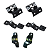 Kit Suporte/Travas Defletor Ar Frontal Scania S4 94/114/124 - Imagem 2