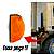 Lanterna Seta Volvo Vm Paralama/ Estribo Com soquete - Imagem 3