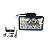 Farol milha retangular 8 LEDS - 15 X 8 CM BIVOLT - Imagem 1