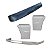 Combo Spoiler, Tampa Antifurto E Tapa-sol Ford Cargo 2011 C Baixa - Imagem 1