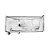 Farol Ford Cargo H4 LD - Imagem 1