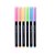 Caneta Brush NEWPEN Tons Pastel - Estojo c/ 6 Cores - Imagem 2