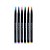 Caneta Brush NEWPEN Neon - Estojo c/ 6 Cores - Imagem 3