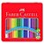 Lápis de Cor FABER-CASTELL Estojo Metálico Color Grip C/ 24 cores - Imagem 1
