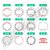 Lacre Etiqueta Void Branco 1,5x1,5 cm Redondo Personalizado Selo Adesivo de Garantia - Imagem 2