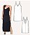 Molde Vestido Midi (Tecido Plano - Kit Completo Tam.36 ao 46) - Imagem 1
