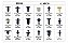 Kit 415 Presilhas Grampos Fixadores Automotivo + Removedor - Imagem 3