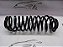 Par Mola Traseira Ford New Fiesta 15 16 17 18 Original - Imagem 2