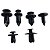 Kit 190 Presilhas Grampo Clips Automotivo Carro Painel Forro - Imagem 9