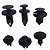 Kit 190 Presilhas Grampo Clips Automotivo Carro Painel Forro - Imagem 9