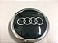 Calota Calotinha Emblema Tampa Roda Audi A4 A6 - Cor Preta - Imagem 2
