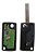 Chave Canivete Citroen 2 Botoes Com Placa Transponder 207 - Imagem 3