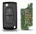 Chave Canivete Citroen 2 Botoes Com Placa Transponder 207 - Imagem 1