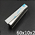 IMA NEODIMIO SUPER FORTE RETANGULAR 60X10X2MM N35 KIT 04 PÇS - Imagem 2