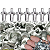 REBITES FIXADORES GRAMPOS EM ALUMINIO 11MM - KIT 100 PEÇAS - Imagem 2