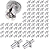REBITES FIXADORES GRAMPOS EM ALUMINIO 11MM - KIT 100 PEÇAS - Imagem 1