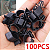 KIT 100 GRAMPOS PRESILHAS FIXAÇÃO FIAÇAO CHICOTES CARRO CAPO - Imagem 9