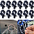 KIT 100 GRAMPOS PRESILHAS FIXAÇÃO FIAÇAO CHICOTES CARRO CAPO - Imagem 10
