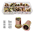KIT 70 REBITES PORCAS ROSCA INTERNA CARBONO M3 M4 M5 M6 M8 - Imagem 2