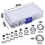KIT 360 ARRUELAS LISA M2 M2.5 M3 M4 M5 M6 M8 M10 ZINCADA - Imagem 2