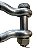 MOSQUETAO MANILHA CURVA ANILHA GANCHO PINO ALLOY 7/8 6,5 TON - Imagem 3