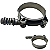 ABRAÇADEIRA MOLA 0,8X20 TUCHO MANGOTE ROLET 52-58 INOX - Imagem 1
