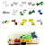 KIT 160 GRAMPOS PRESILHAS CLIPS FIXADORES FORROS PORTA CARRO - Imagem 5