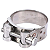 TUCHO ABRAÇADEIRA INOX REFORÇADA 86-91MM CAMINHAO CARRO - Imagem 1