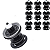 KIT 10 GRAMPO CLIPS AUTOMOTIVO JETTA GOLF POLO AMAROK PASSAT - Imagem 1