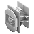 5 CLIP GRAMPO PRESILHA FIAT AUTOMOTIVO STILO 500 FUSION TORO - Imagem 2