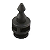 KIT 6 BATENTES PRESILHAS  GRAMPOS Lampada LANTERNA SPRINTER - Imagem 4