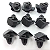 KIT 50 GRAMPOS PRESILHA CLIPES PARALAMA MOLDURA FORD FOCUS - Imagem 1