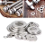 KIT 180 ARRUELAS ARROELAS EM AÇO INOX C. CAIXA NAO ENFERRUJA - Imagem 6