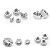 KIT 220 PORCAS HEXAGONAIS SEXTAVADA AÇO INOX M3 M4 M5 M6 M8 - Imagem 7