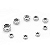 KIT 370 PORCAS HEXAGONAIS SEXTAVADA INOX M4 M5 M6 M8 M10 M12 - Imagem 2