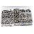 KIT 480 PARAFUSOS SEXTAVADO EXT. PORCA ARRUELA PRESSAO INOX - Imagem 2