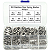 KIT 600 ARRUELAS PRESSAO INOX M2 M2.5 M3 M4 M5 M6 M8 M10 M12 - Imagem 4