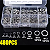 KIT 480 ARRUELAS PRESSAO INOX M2 M2.5 M3 M4 M5 M6 M8 M10 M12 - Imagem 5
