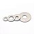 KIT 550 ARRUELAS PLANAS AÇO INOX M2 M2.5 M3 M4 M5 M6 M8 M10 - Imagem 7
