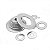KIT 550 ARRUELAS PLANAS AÇO INOX M2 M2.5 M3 M4 M5 M6 M8 M10 - Imagem 6
