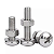 KIT 320 PARAFUSOS MAQUINA CRUZ PHILIPS CABEÇA PANELA INOX M3 - Imagem 8
