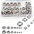 KIT 138 PORCAS FLANGEADA SEXTAVADA AÇO INOX M5 M6 M8 M10 M12 - Imagem 4