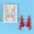 Molde Silicone Enfeite Cacho Uva Parreira Fondant Biscuit - Imagem 2