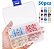 Kit Com 50 Soldas Termoretratil A Prova D´agua Anel Estanho - Imagem 1