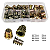 KIT 75 PARAFUSOS PARA MADEIRA SEM CABEÇA HEXAGONAL M4  A M10 - Imagem 4